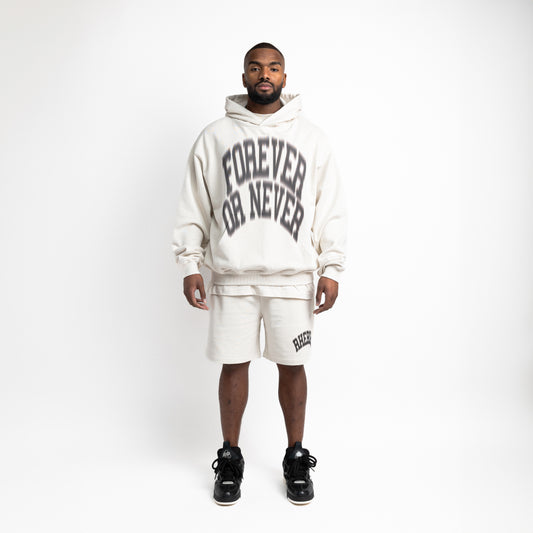 Forever Or Never Hoodie Vintage White (PRE ORDER)