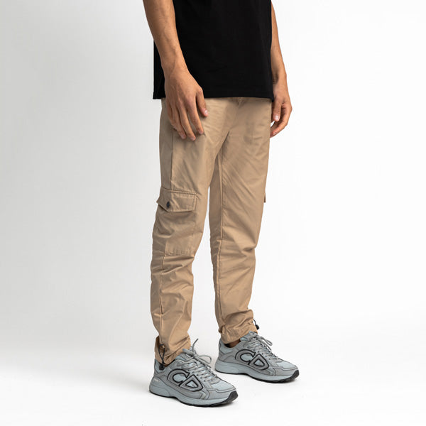 Twill fabric cargo trousers - PULL&BEAR